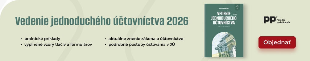 Vedenie jednoduchého účtovníctva 2026